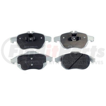 085-1814 by BECK ARNLEY - PREMIUM ASM BRAKE PADS