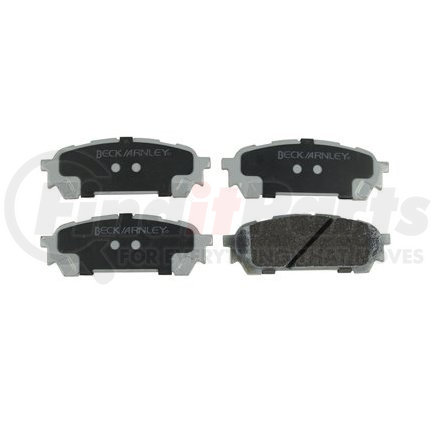 085-1815 by BECK ARNLEY - PREMIUM ASM BRAKE PADS