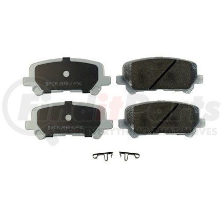 085-1817 by BECK ARNLEY - PREMIUM ASM BRAKE PADS