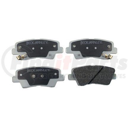 085-1829 by BECK ARNLEY - PREMIUM ASM BRAKE PADS