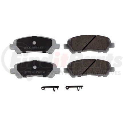 085-1885 by BECK ARNLEY - PREMIUM ASM BRAKE PADS