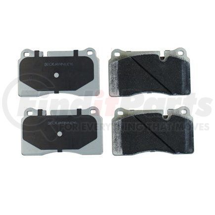 085-1891 by BECK ARNLEY - PREMIUM ASM BRAKE PADS