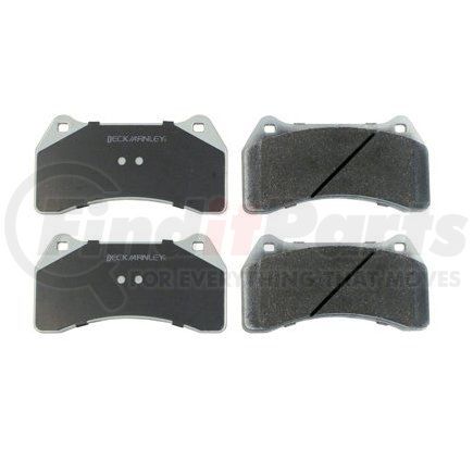 085-1836 by BECK ARNLEY - PREMIUM ASM BRAKE PADS