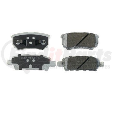 085-1848 by BECK ARNLEY - PREMIUM ASM BRAKE PADS