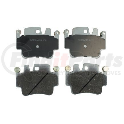 085-1859 by BECK ARNLEY - PREMIUM ASM BRAKE PADS