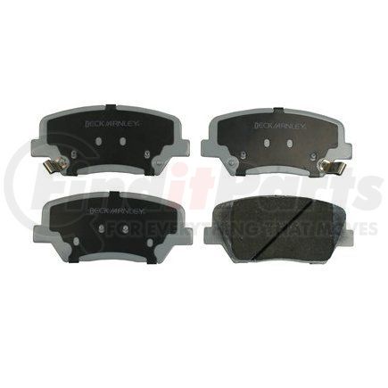 085-1931 by BECK ARNLEY - PREMIUM ASM BRAKE PADS