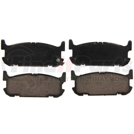 Wagner ZD1002 Disc Brake Pad Set QuickStop Ceramic Disc Brake Pad Set
