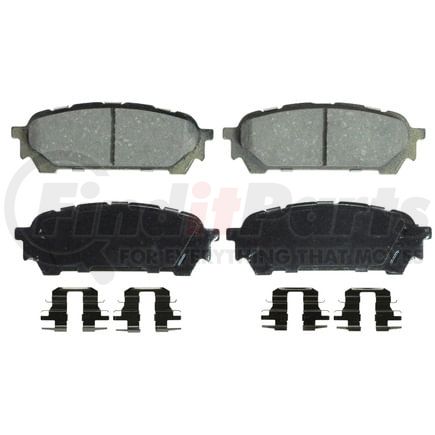 Wagner ZD1004 Disc Brake Pad Set QuickStop Ceramic Disc Brake Pad Set