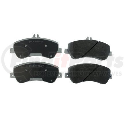 085-1942 by BECK ARNLEY - PREMIUM ASM BRAKE PADS