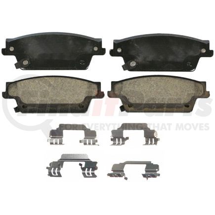 Wagner ZD1020A Disc Brake Pad Set QuickStop Ceramic Disc Brake Pad Set