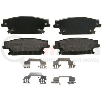 Wagner ZD1020 Disc Brake Pad Set QuickStop Ceramic Disc Brake Pad Set