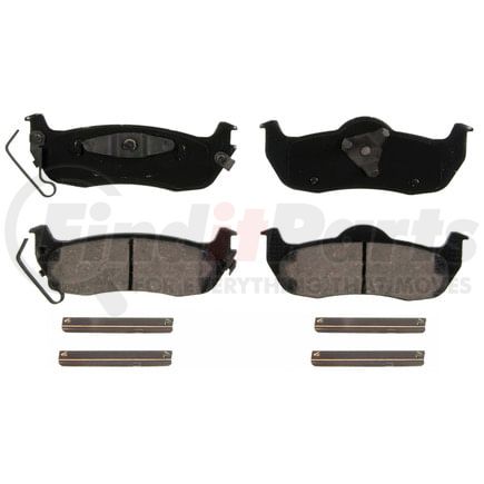 Wagner ZD1041 Disc Brake Pad Set QuickStop Ceramic Disc Brake Pad Set