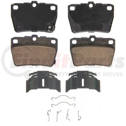 Wagner ZD1051 Disc Brake Pad Set QuickStop Ceramic Disc Brake Pad Set