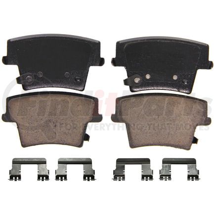 Wagner ZD1057B Disc Brake Pad Set QuickStop Ceramic Disc Brake Pad Set