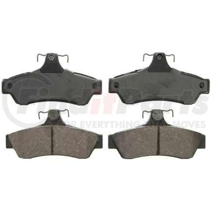 Wagner ZD1048 Disc Brake Pad Set QuickStop Ceramic Disc Brake Pad Set