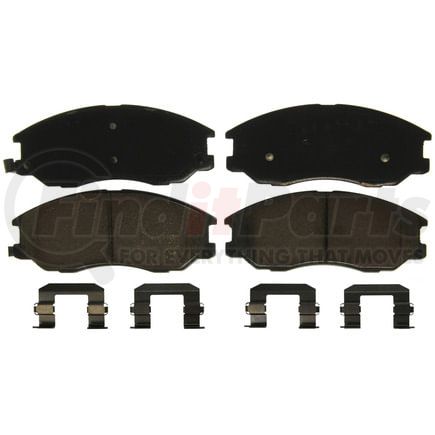 Wagner ZD1097 Disc Brake Pad Set QuickStop Ceramic Disc Brake Pad Set