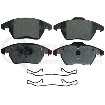 Wagner ZD1107B Disc Brake Pad Set QuickStop Ceramic Disc Brake Pad Set