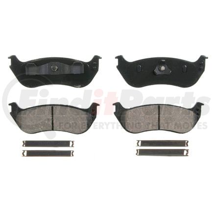 Wagner ZD1109A Disc Brake Pad Set QuickStop Ceramic Disc Brake Pad Set