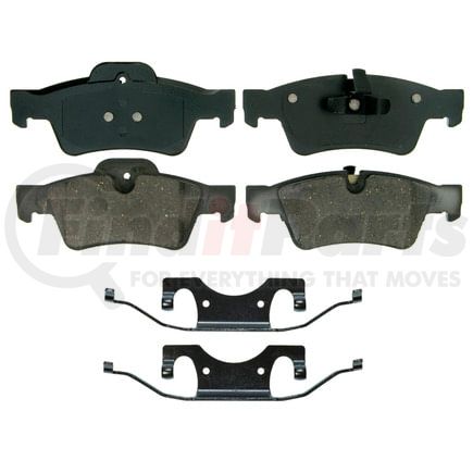 Wagner ZD1122 Disc Brake Pad Set QuickStop Ceramic Disc Brake Pad Set