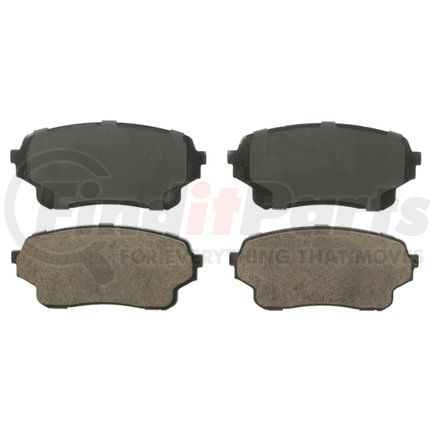 Wagner ZD1105 Disc Brake Pad Set QuickStop Ceramic Disc Brake Pad Set