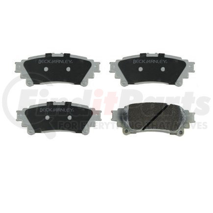 085-1949 by BECK ARNLEY - PREMIUM ASM BRAKE PADS