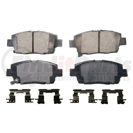 Wagner ZD1249 Disc Brake Pad Set QuickStop Ceramic Disc Brake Pad Set