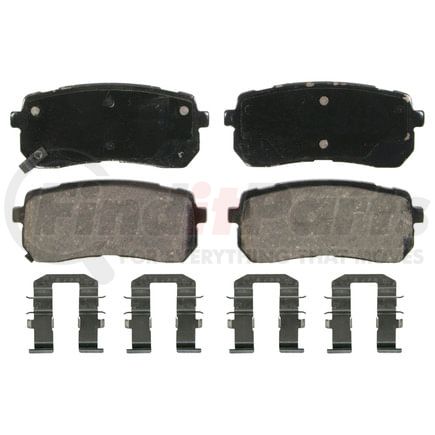 Wagner ZD1302 Disc Brake Pad Set QuickStop Ceramic Disc Brake Pad Set