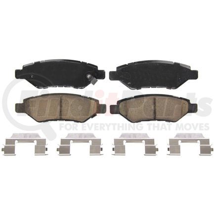 Wagner ZD1337A Disc Brake Pad Set QuickStop Ceramic Disc Brake Pad Set