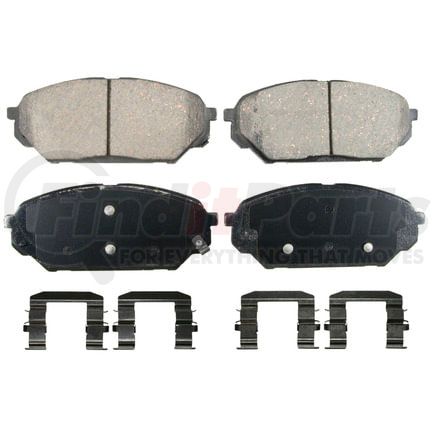 Wagner ZD1301 Disc Brake Pad Set QuickStop Ceramic Disc Brake Pad Set