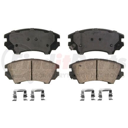 Wagner ZD1404 Disc Brake Pad Set QuickStop Ceramic Disc Brake Pad Set