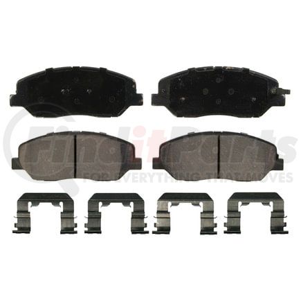Wagner ZD1384 Disc Brake Pad Set QuickStop Ceramic Disc Brake Pad Set