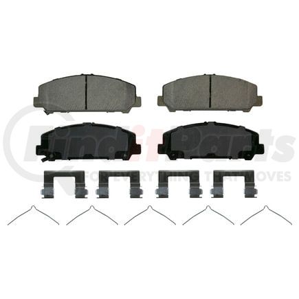 Wagner ZD1509 Disc Brake Pad Set QuickStop Ceramic Disc Brake Pad Set