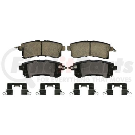 Wagner ZD1510 Disc Brake Pad Set QuickStop Ceramic Disc Brake Pad Set