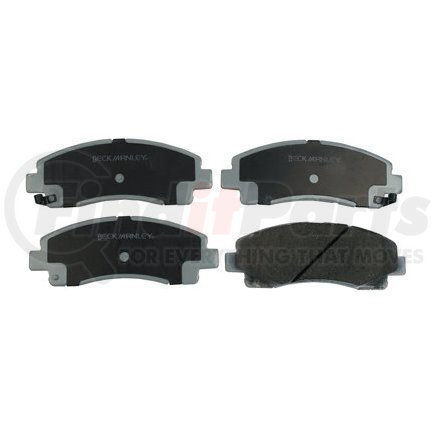 085-1955 by BECK ARNLEY - PREMIUM ASM BRAKE PADS