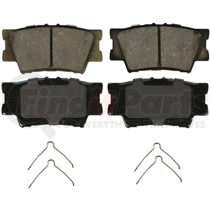 Wagner ZD1632 Disc Brake Pad Set QuickStop Ceramic Disc Brake Pad Set