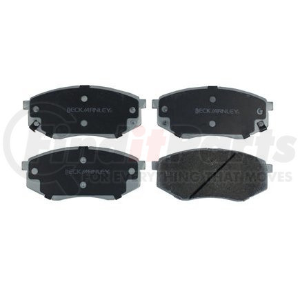 085-1957 by BECK ARNLEY - PREMIUM ASM BRAKE PADS