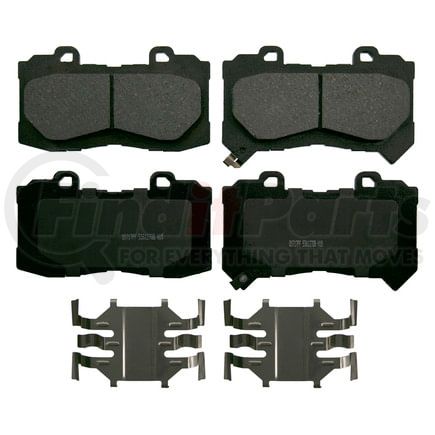 Wagner ZD1802 Disc Brake Pad Set Ceramic Brake Pads