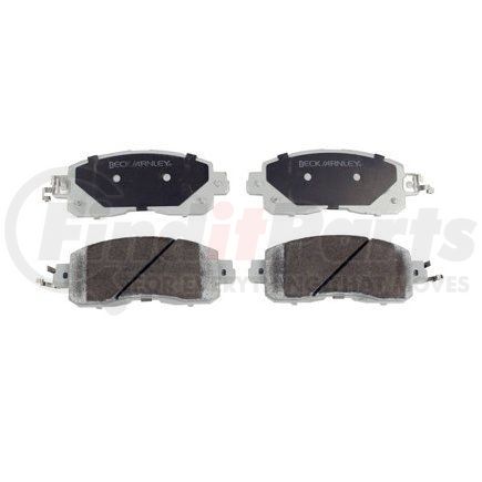 085-1961 by BECK ARNLEY - PREMIUM ASM BRAKE PADS