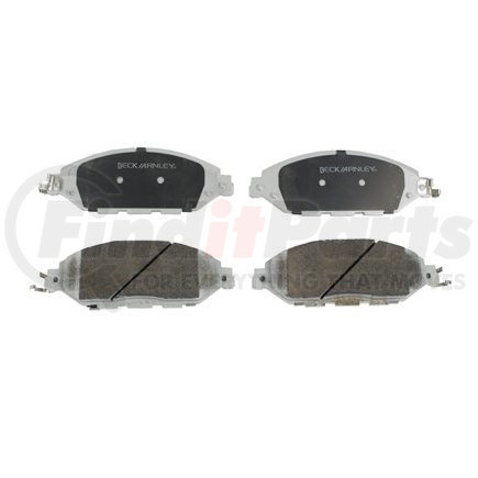 085-1966 by BECK ARNLEY - PREMIUM ASM BRAKE PADS