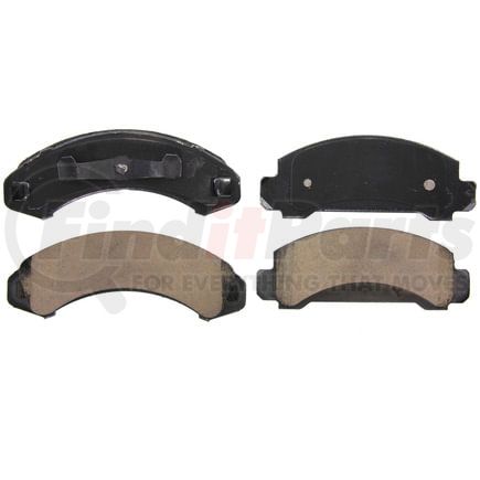 Wagner ZD249 Disc Brake Pad Set QuickStop Ceramic Disc Brake Pad Set