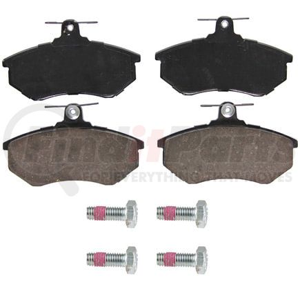 Wagner ZD227A Disc Brake Pad Set QuickStop Ceramic Disc Brake Pad Set
