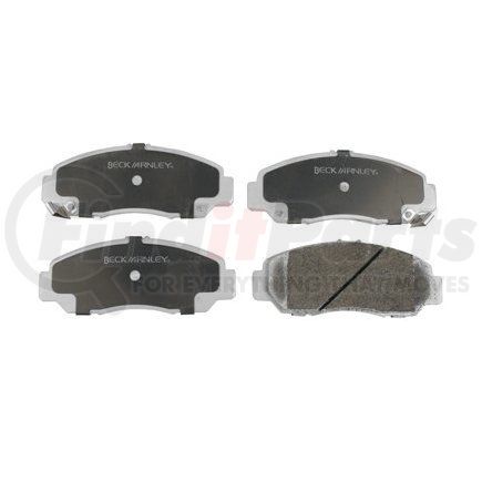 085-1969 by BECK ARNLEY - PREMIUM ASM BRAKE PADS