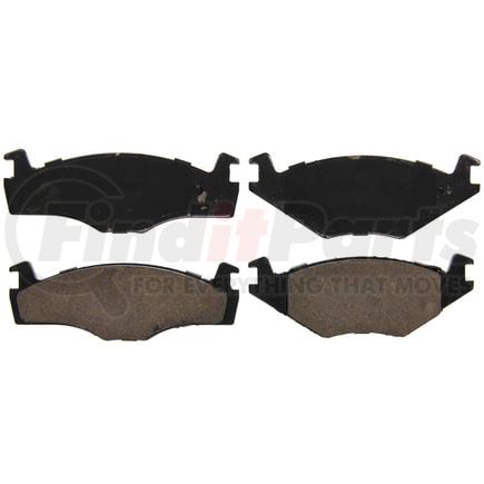 Wagner ZD280A Disc Brake Pad Set QuickStop Ceramic Disc Brake Pad Set