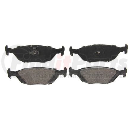 Wagner ZD322 Disc Brake Pad Set QuickStop Ceramic Disc Brake Pad Set