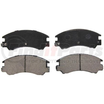 Wagner ZD311 Disc Brake Pad Set QuickStop Ceramic Disc Brake Pad Set