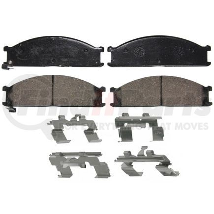 Wagner ZD333 Disc Brake Pad Set QuickStop Ceramic Disc Brake Pad Set