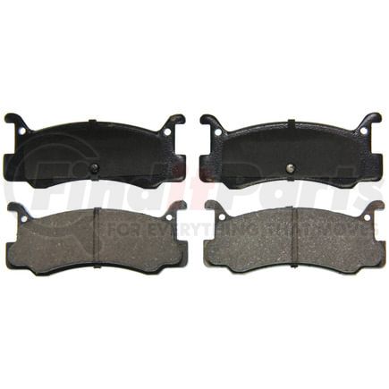 Wagner ZD366 Disc Brake Pad Set QuickStop Ceramic Disc Brake Pad Set