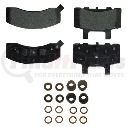 Wagner ZD370 Disc Brake Pad Set QuickStop Ceramic Disc Brake Pad Set