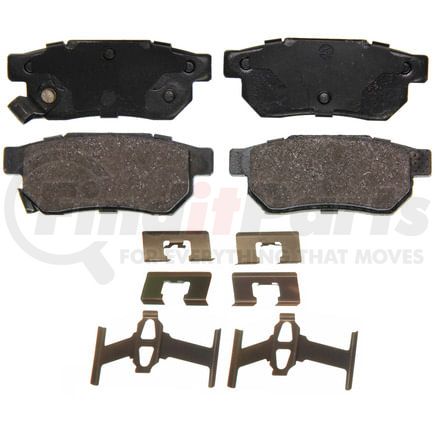 Wagner ZD374 Disc Brake Pad Set QuickStop Ceramic Disc Brake Pad Set