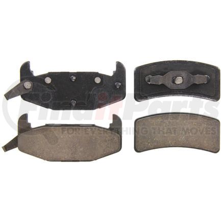 Wagner ZD377 Disc Brake Pad Set QuickStop Ceramic Disc Brake Pad Set